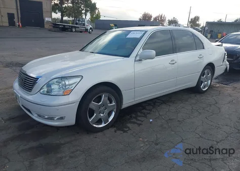 2005 Lexus Ls 430 from USA, damaged, VIN JTHBN36F655002853